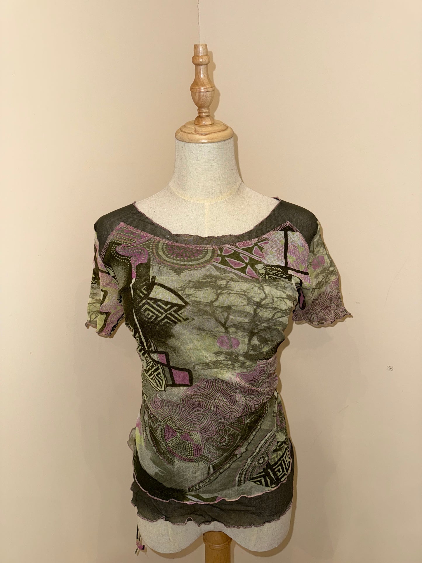 Y2k mesh top (S)