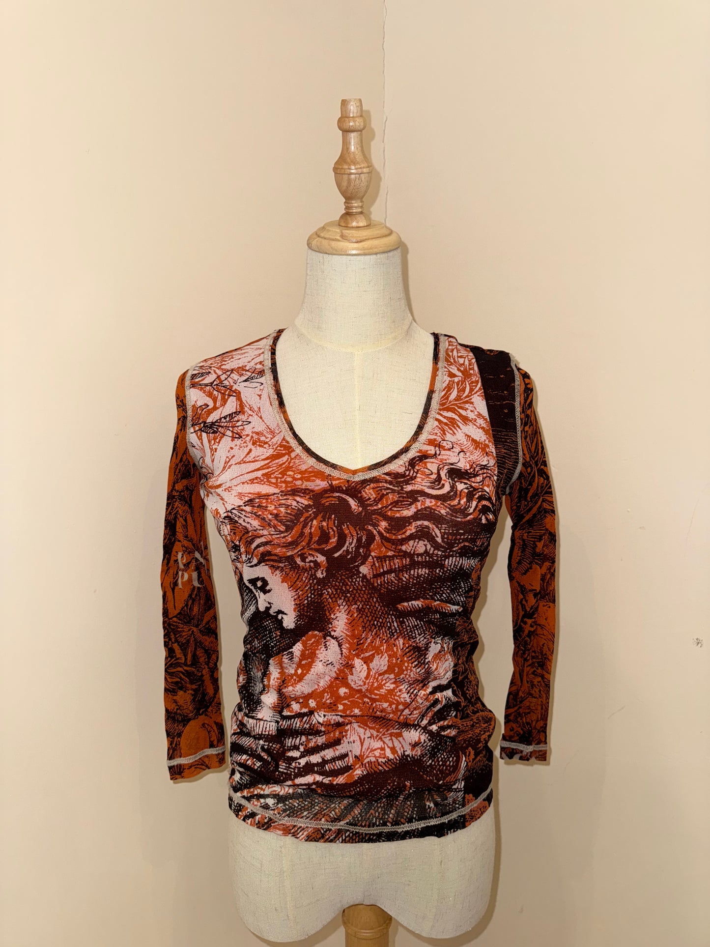 Y2k mesh top