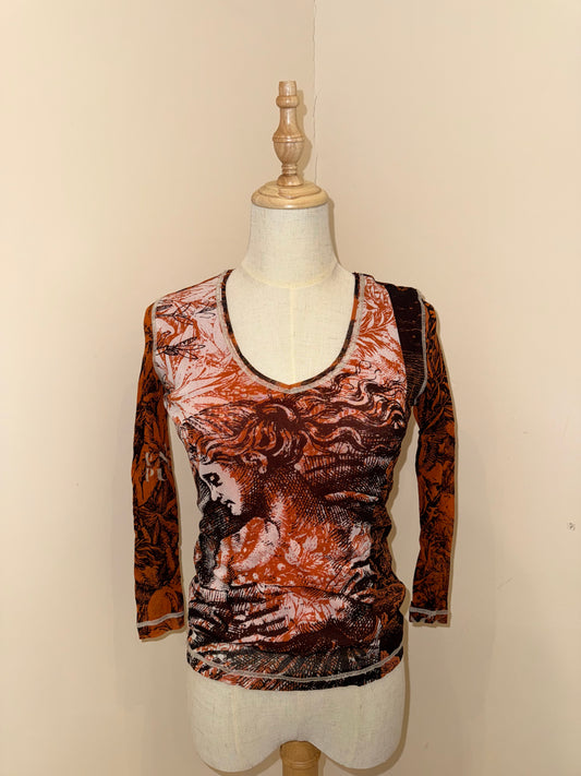 Y2k mesh top