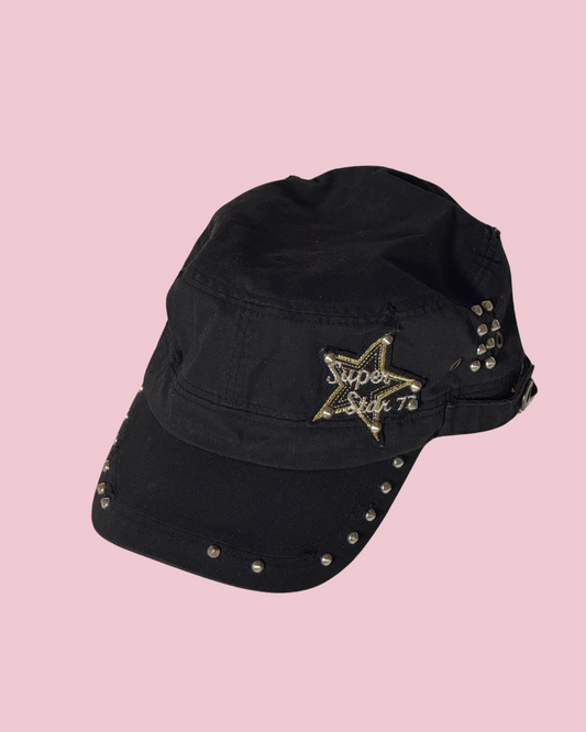 y2k Cap Black star