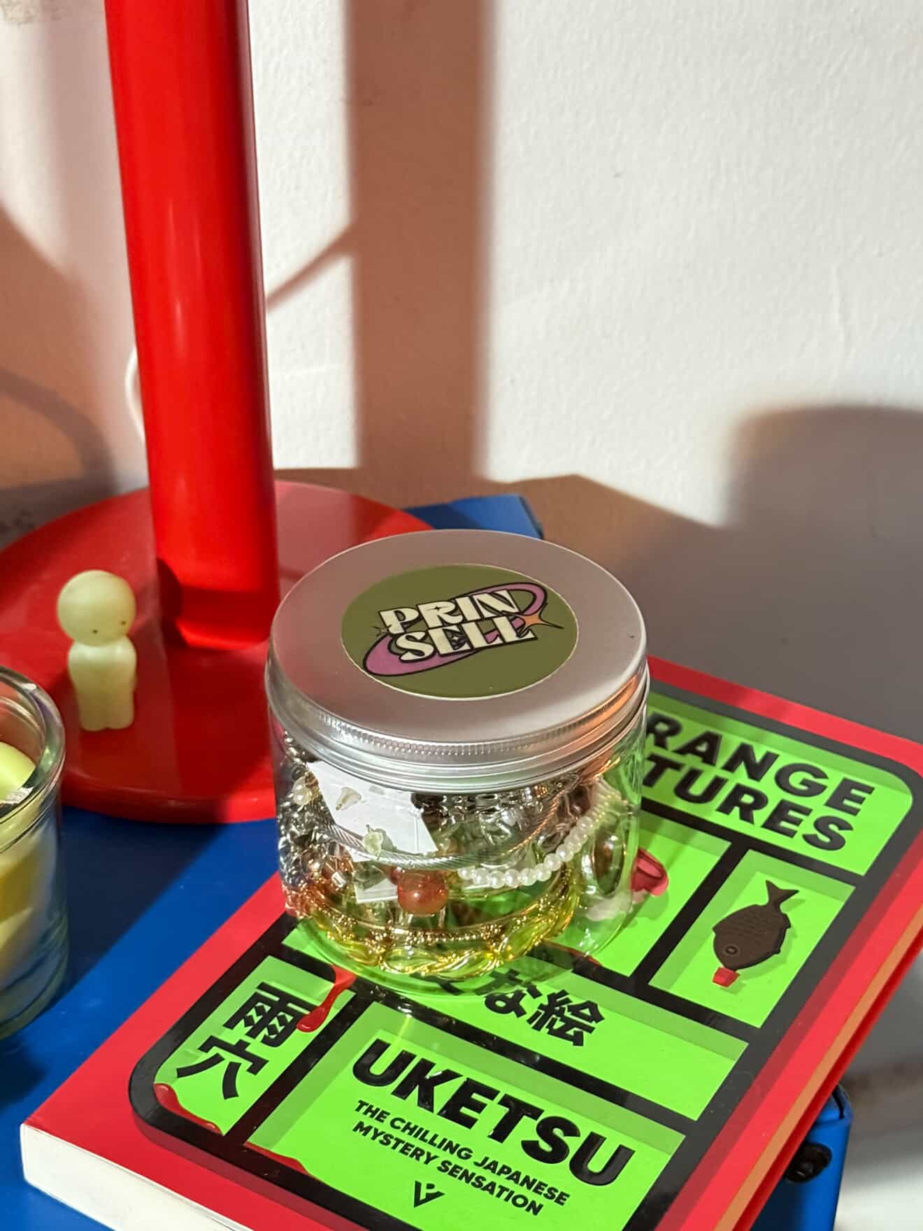 Vintage Jewelry Jar (Free Delivery Not Applied)