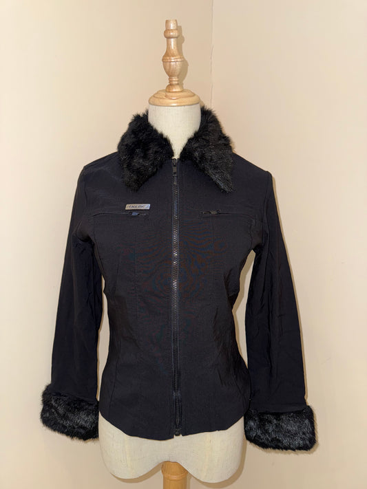 Y2k fur jacket (S-M) LOVE THIS