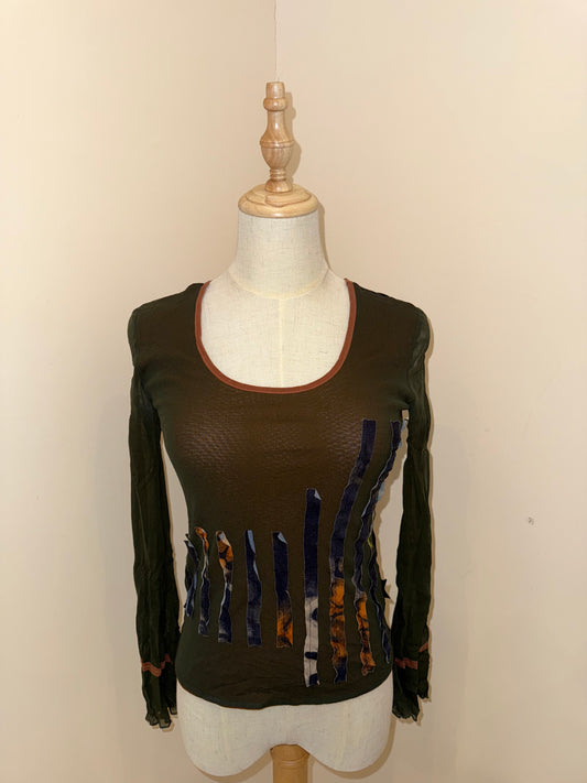 Cop copine vintage top small