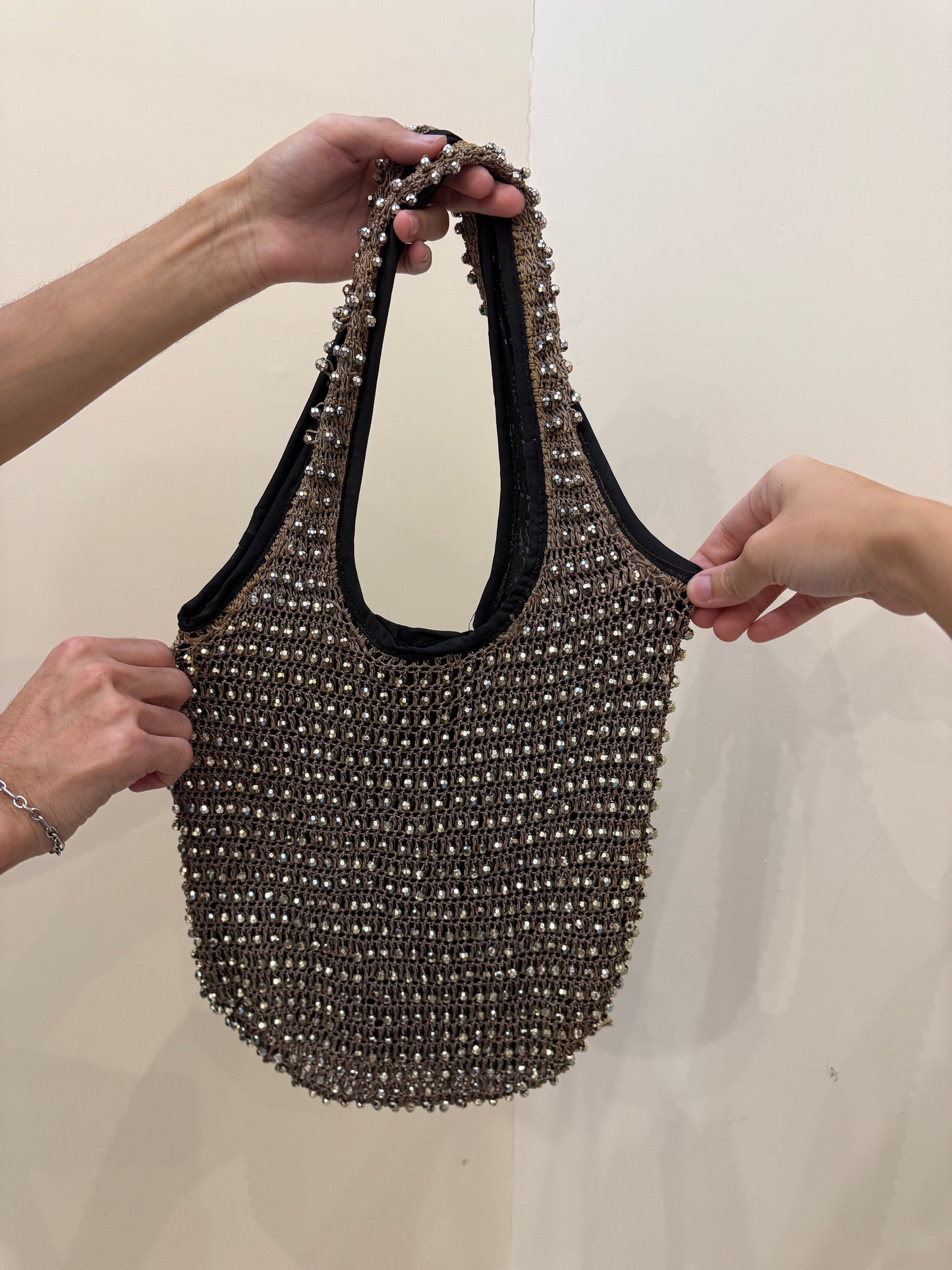 Bedazzled bag